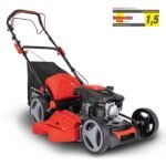 Benzinrasenmäher MS173-51 Scheppach mit Motoröl & Ersatzmesser – 51cm Schnittbreite | Radantrieb