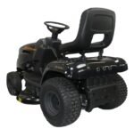 Black Edition Stiga Rasentraktor Pro 155/98 SD mit Winterpaket