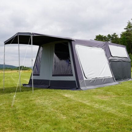 TPV Offroad-Campinganhänger KT-EB3 Offroad-Camper 2.0 1300kg Gebremst + Vorzelt und Sonnendach
