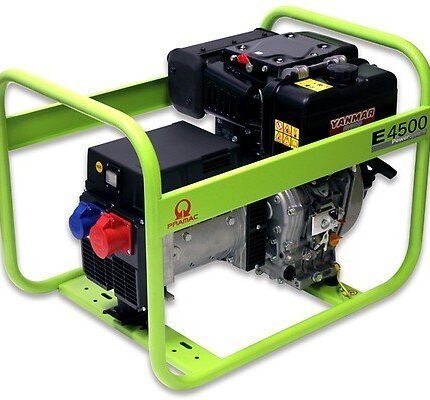 PRAMAC E 4500 TYH dieselbetriebener Stromerzeuger 230 / 400 Volt | 3,9 kVA