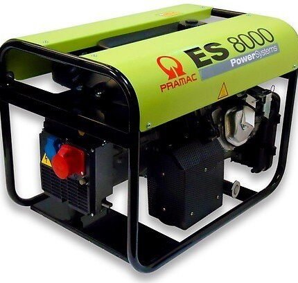 PRAMAC ES 8000 THI (AVR) benzinbetriebener Stromerzeuger 230 / 400 Volt | 8,3 kVA