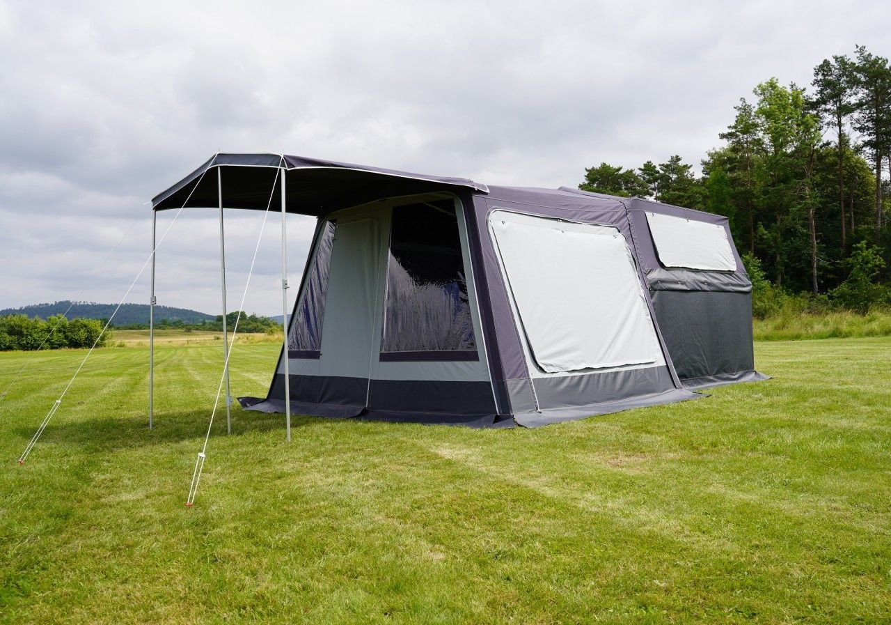 TPV Campinganhänger KT-EU3 Street-Camper 2.0 750kg Ungebremst + Vorzelt und Sonnendach