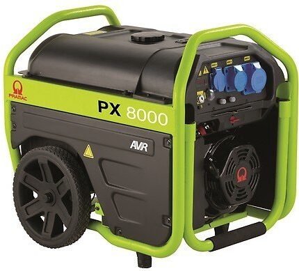 PRAMAC PX 8000 benzinbetriebener Stromerzeuger 230 Volt | 6,0 kVA (E-Starter)