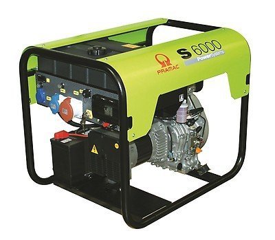 PRAMAC S 6000 400 TYA dieselbetriebener Stromerzeuger 230 / 400 V | 6,9 kVA (E-Starter)