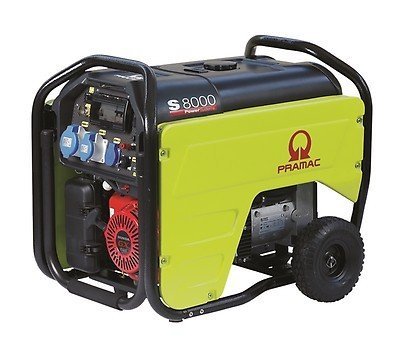 PRAMAC S 8000 SHI AVR benzinbetriebener Stromerzeuger 230 V | 7,2 kVA