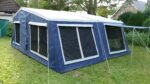 Zeltanhänger OUTDOOR L, inkl Vorzelt und Bordwanderhöhung