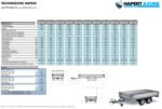 Hapert Azure H-2 – 2700 – 3350 x 1800 Niedriges Fahrwerk