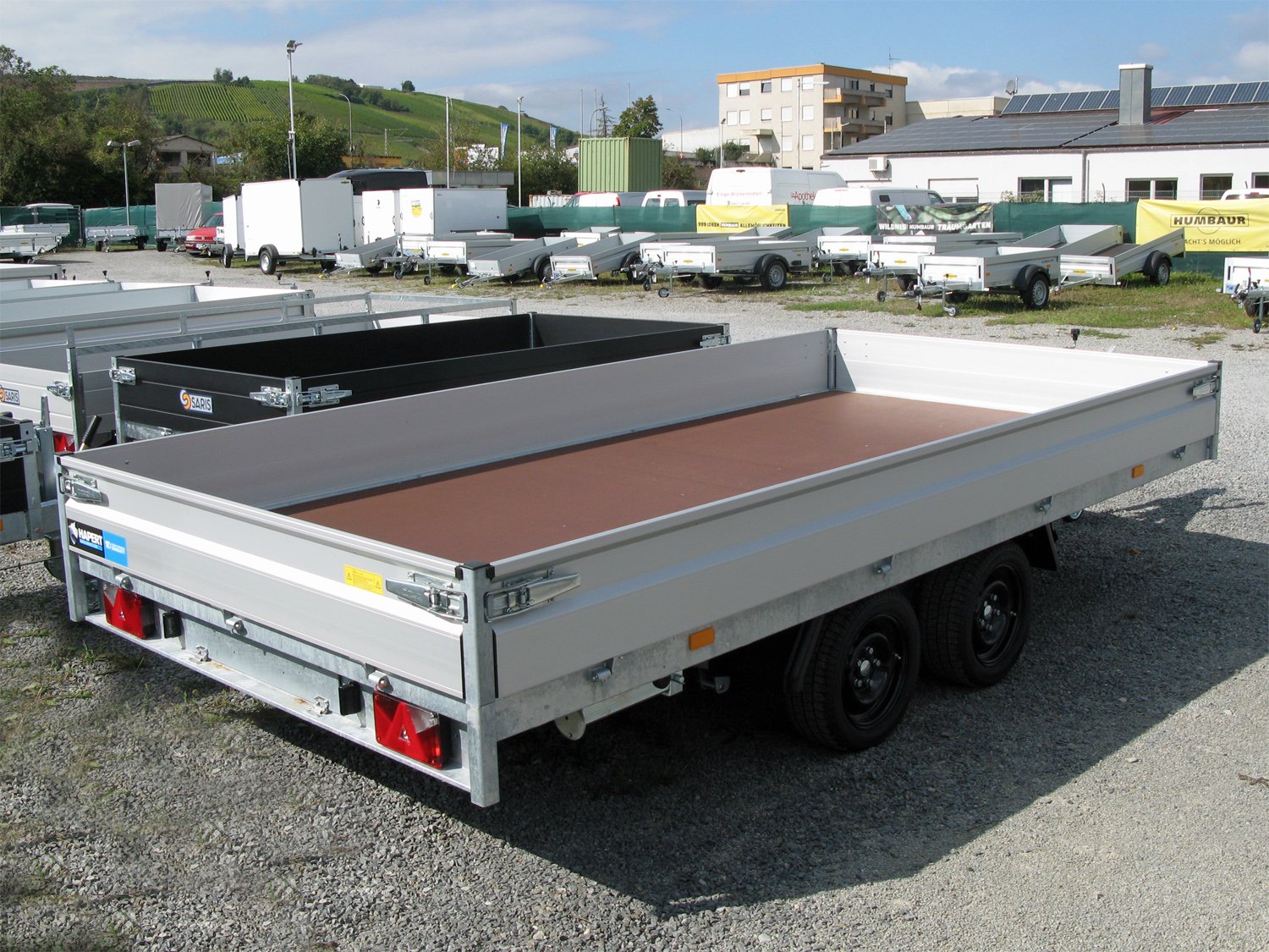 Hapert Azure H-2 – 3500 – 4050 x 2000 Multi Auffahrschienen – Parabelfahrwerk