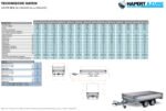 Hapert Azure H-2 – 3500 – 6050 x 2200 Parabelfederung – Niedriges Fahrwerk