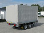 Humbaur HT203116 Planenaufbau LH 1600 mm – Grau
