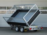Humbaur HTK 3000.31 STAHL PROFI Stahlgitteraufsatz 600 mm, Auffahrpaket