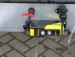Humbaur HTK 3500.31 STAHL E-Pumpe, Gitteraufsatz, Rampen, Stützen