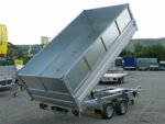 Humbaur HTK 3500.37 ALU E-Pumpe, Stahlblechaufsatz 600 mm
