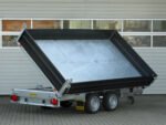 Humbaur HTK 3500.37 STAHL E-Pumpe – Stahlbordwand Schwarz