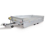 Humbaur Universal 3000 Seilwinde, Alu Bordwände 350 mm, Auffahrbohlen