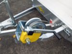 Humbaur Universal 3000 Seilwinde, Auffahrbohlen u Aluboden