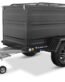 Offroad Anhänger 1000kg schwarz KT-EB2 Plus mit Bordwanderhöhung