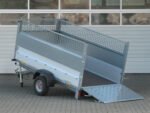 STEMA STP O1 7.5-25-13.1 REX 25 Kippbar mit Auffahrrampe u. Gitteraufsatz