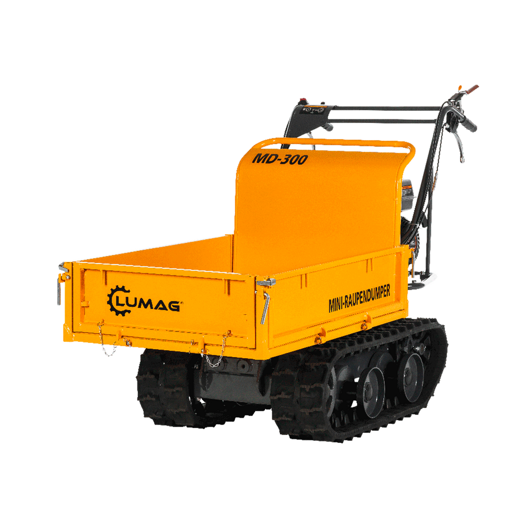 LUMAG MD300 Minidumper mit Frontkipp-Plattform 300 kg Zuladung