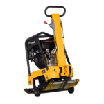 LUMAG RP-160HPC – Rüttelplatte reversierbar mit 160 kg inkl. Transportfahrwerk und Gummimatte