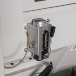 LUMAG SSA400GH-PRO/S | Benzin-Sägespaltmaschine mit Förderband & Zuführförderband
