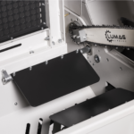 LUMAG SSA400GH-PRO/S | Benzin-Sägespaltmaschine mit Förderband & Zuführförderband