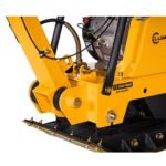 LUMAG RP-160HPC – Rüttelplatte reversierbar mit 160 kg inkl. Transportfahrwerk und Gummimatte
